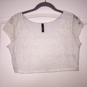 Full Tilt Lace Crop Top